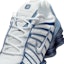 Sizing (W) Nike Shox TL Kasut Putih/Biru Kerja AR3566-106