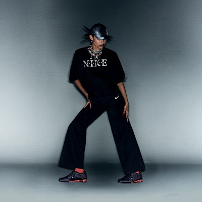 (Women) Nike Shox Z Black/University Red/Black HQ7540-002 1