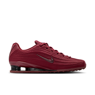 Lookbook (W) 耐克Shox Z暗红/黑色/神秘枣红配色运动鞋 HQ7540-600