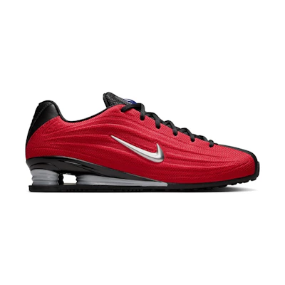 (W) Nike Shox Z Fire Red Black Silver