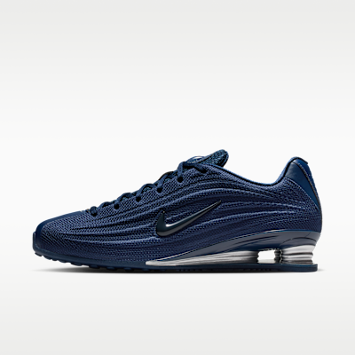 (Women) Nike Shox Z Midnight Navy/Metallic Silver/Dark Obsidian HQ7540-401
