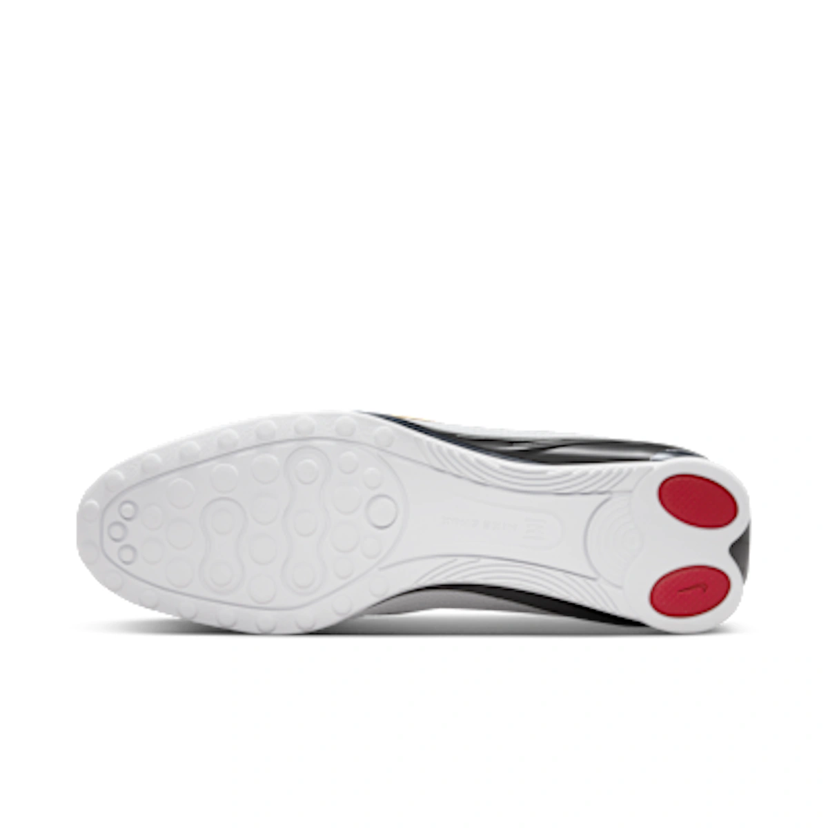 (Women) Nike Shox Z Sneakers White/Varsity Red/Dark Charcoal/Metallic Gold