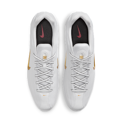 Shop (W) 耐克 Shox Z 运动鞋 白色/大学红/深炭灰/金属金 HQ7540-100