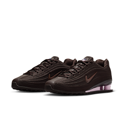Details for (W) Nike Shox Z Samt Braun/Schwarz/Rosa Schaum/Hell Schokolade HQ7540-200
