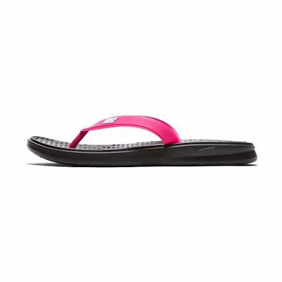 (W) Nike Solar Thong 'Black White Vivid Pink'
