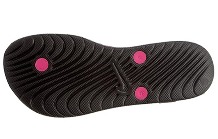 (W) Nike Solar Thong 'Black White Vivid Pink' 圖 6