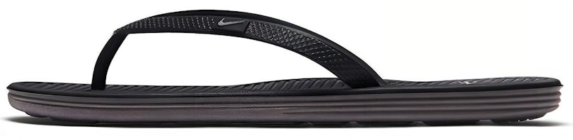 (Women) Nike Solarsoft Thong 2 'Black' 488161-010 (Women) Nike Solarsoft Thong 2 'Black' 488161-010