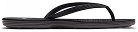 Order (W) Nike Solarsoft Thong 2 'Negro' Sandalias 488161-010