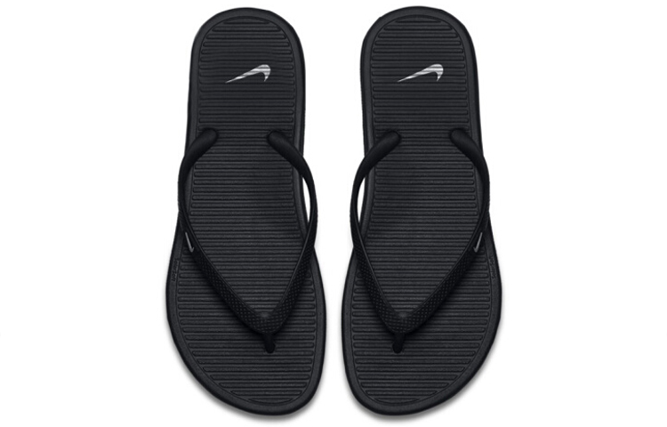 Shop (W) Nike Solarsoft Thong 2 'Hitam' Sandal Jepit Pria 488161-010