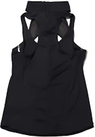 (Women) Nike Solid Black Pullover Sports Vest FN2290-010 (Women) Nike Solid Black Pullover Sports Vest FN2290-010