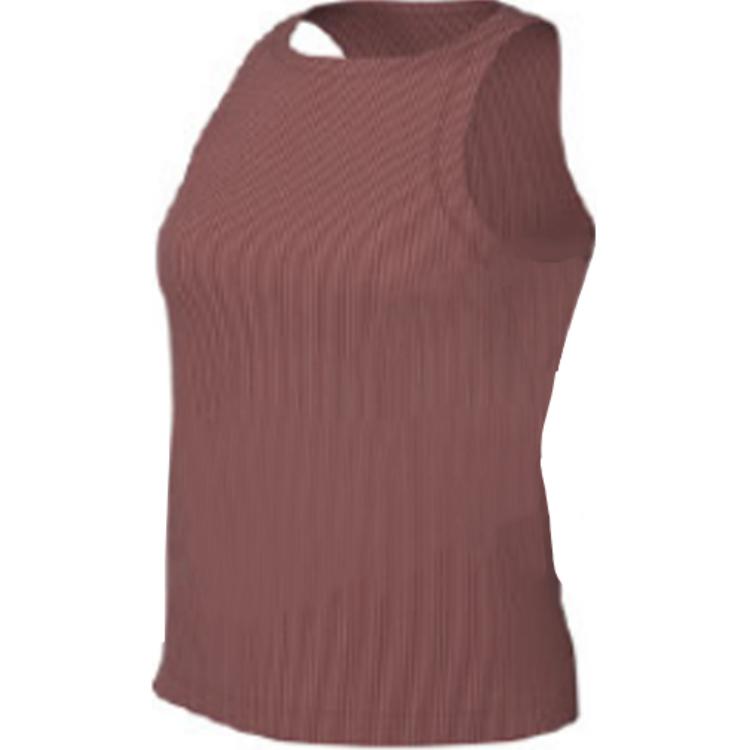 (Women) Nike Solid Color Pullover Tank Top Deep Red HF2766-634
