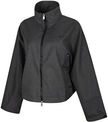 (Women) Nike Solid Color Stand Collar Zip-Up Jacket IF5452-010 Buy (Women) Nike Solid Color Stand Collar Zip-Up Jacket IF5452-010