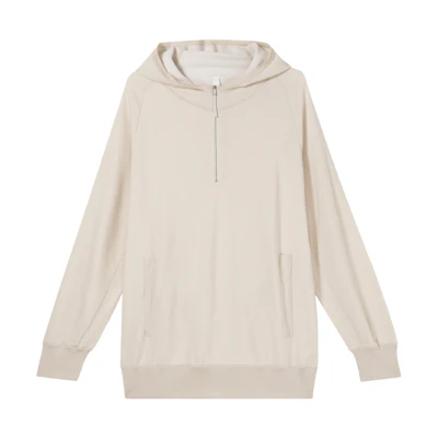 (Women) Nike Solid Knit Pullover Hoodie Wheat Color DM8944-790