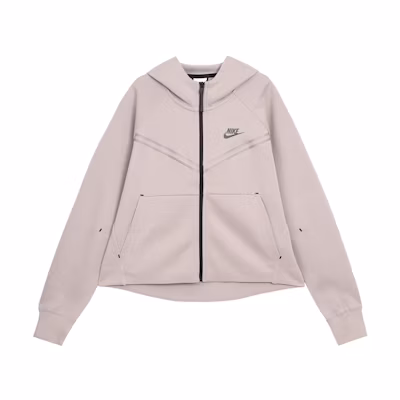 (Women) Nike Solid Logo Hooded Running Jacket - Pink CW4299-272