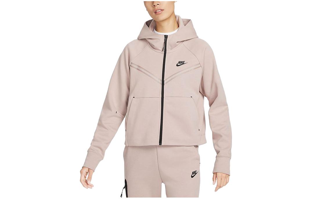 (Women) Nike Solid Logo Hooded Running Jacket - Pink CW4299-272 圖 2
