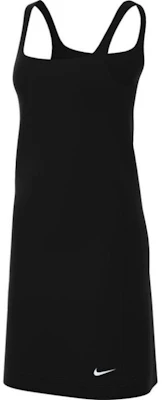 (Women) Nike Solid Logo Print Sports Dress Black. DM6734-010 Buy (Women) Nike Solid Logo Print Sports Dress Black. DM6734-010
