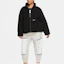 Lookbook (Women) Nike Solid Velvet Stand Collar Jacket Black CU6640-010