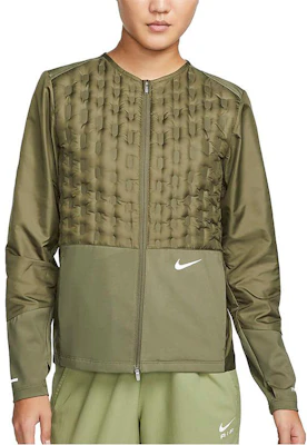 (Women) Nike Solid Waterproof Running Jacket Olive Green DQ6710-222 Shop (Women) Nike Solid Waterproof Running Jacket Olive Green DQ6710-222