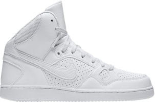 (Women) Nike Son of Force Mid 'Triple White' 616303-115 (Women) Nike Son of Force Mid 'Triple White' 616303-115
