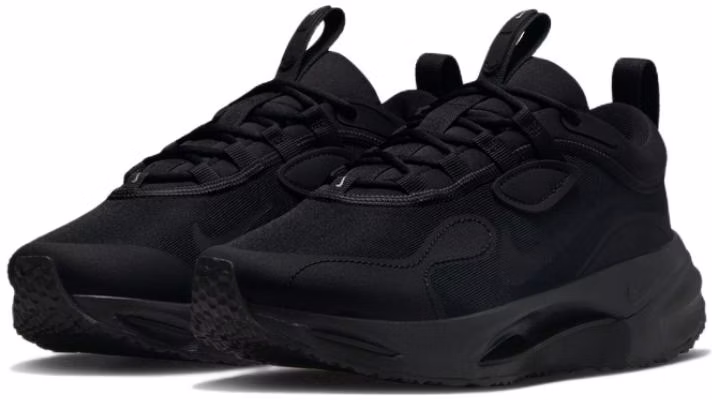 (W) Nike Spark Flyknit 'Triple Black' Hitam Penuh DZ2757-001 Lookbook (W) Nike Spark Flyknit 'Triple Black' Hitam Penuh DZ2757-001