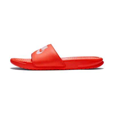 (W) Nike Sportswear Benassi JDI Macaron Pink Orange Slippers