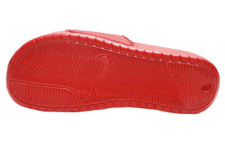 Shop (W) Nike 运动拖鞋 Benassi JDI 马卡龙粉橙色拖鞋 343881-818