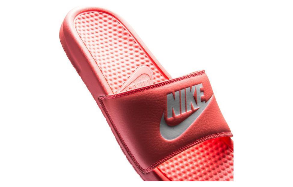 Purchase (W) Nike 运动拖鞋 Benassi JDI 马卡龙粉橙色拖鞋 343881-818