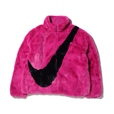 (Women) Nike Sportswear Big Logo Insulated Jacket Cactus Flower Red CU6559-564