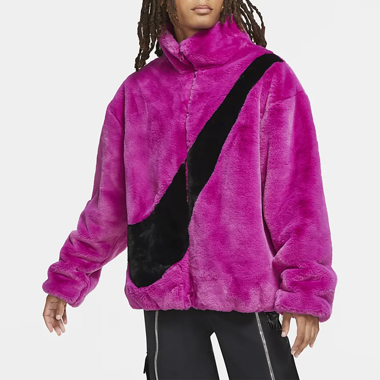 (Women) Nike Sportswear Big Logo Insulated Jacket Cactus Flower Red CU6559-564 圖 4