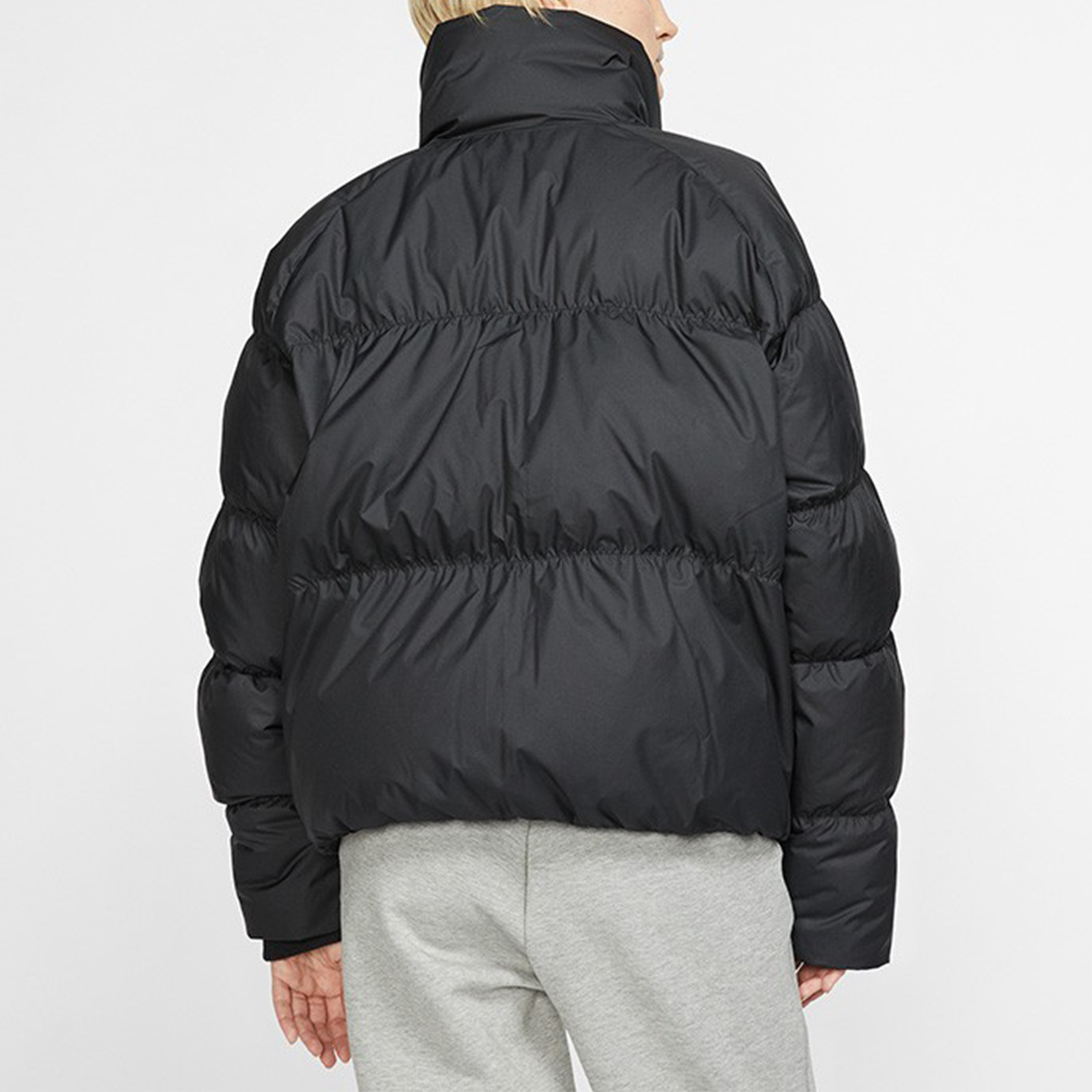 (Women) Nike Sportswear Black Quilted Down Jacket Winter BV2880-010 圖 5