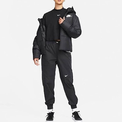 (Women) Nike Sportswear Black Winter Puffer Hooded Jacket CV8668-010 Details for (Women) Nike Sportswear Black Winter Puffer Hooded Jacket CV8668-010