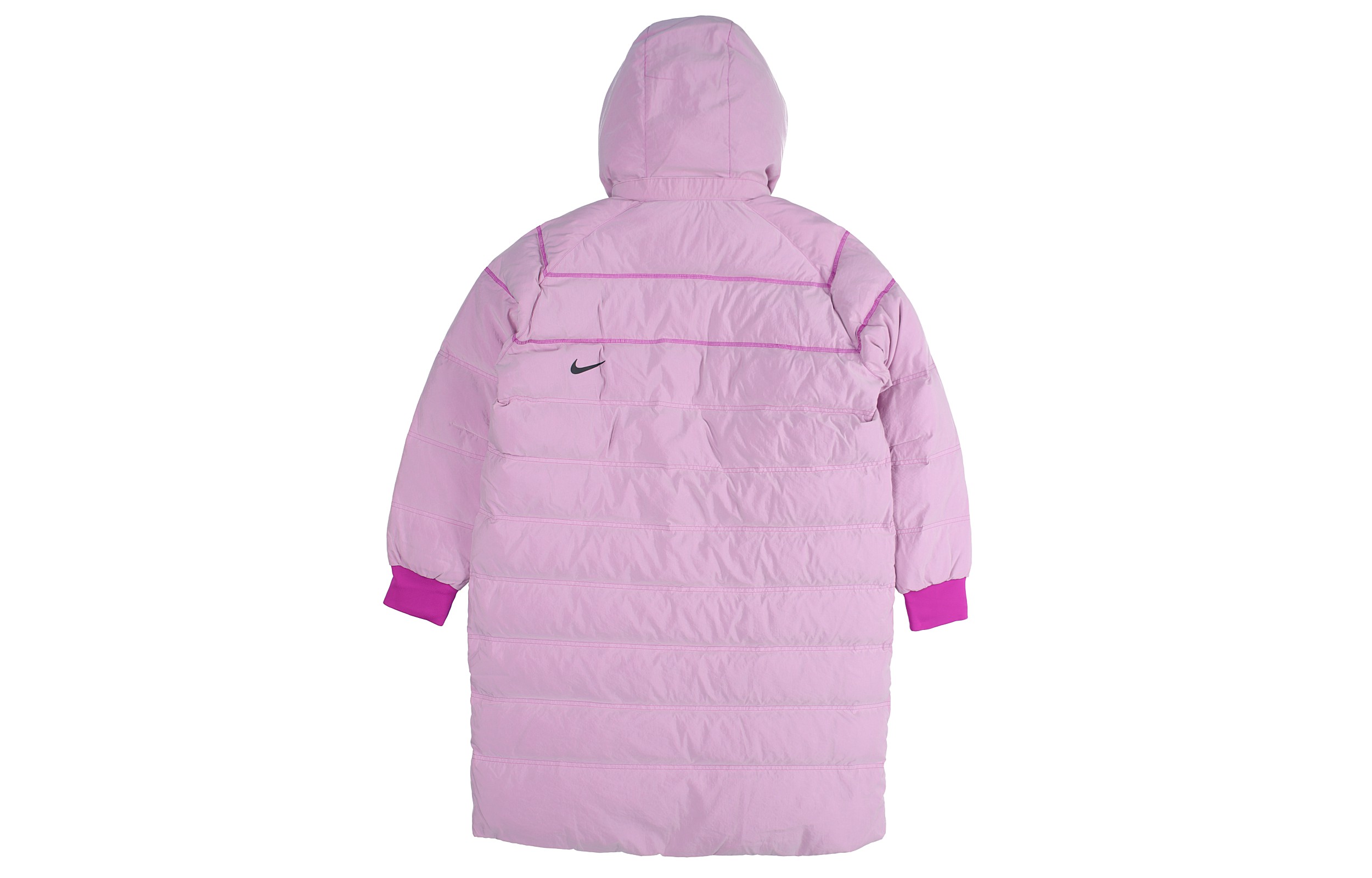 Lookbook (W) Chaqueta Larga con Capucha Nike Sportswear Acolchada Morado Brillante Invierno BV3138-551