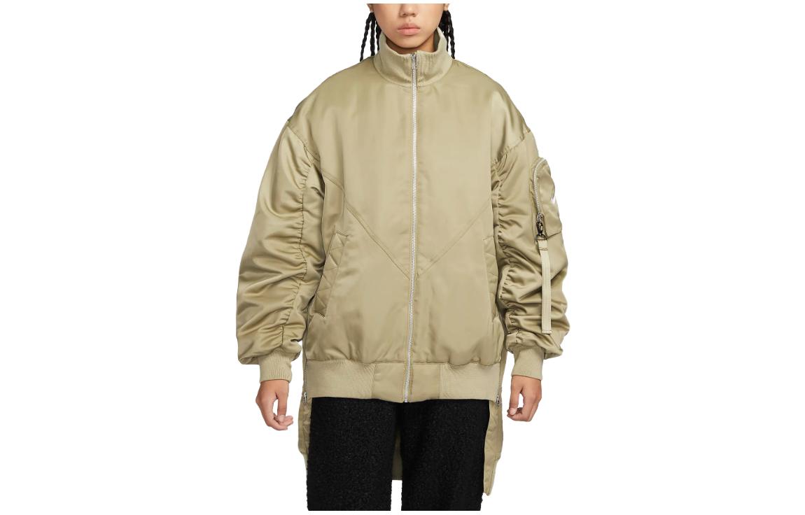 Order (W) 나이키 스포츠웨어 에센셜 그린 풀집 루즈핏 재킷 FQ7583-276