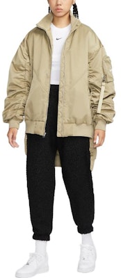 (W) 나이키 스포츠웨어 에센셜 그린 풀집 루즈핏 재킷 FQ7583-276 Lookbook (W) 나이키 스포츠웨어 에센셜 그린 풀집 루즈핏 재킷 FQ7583-276