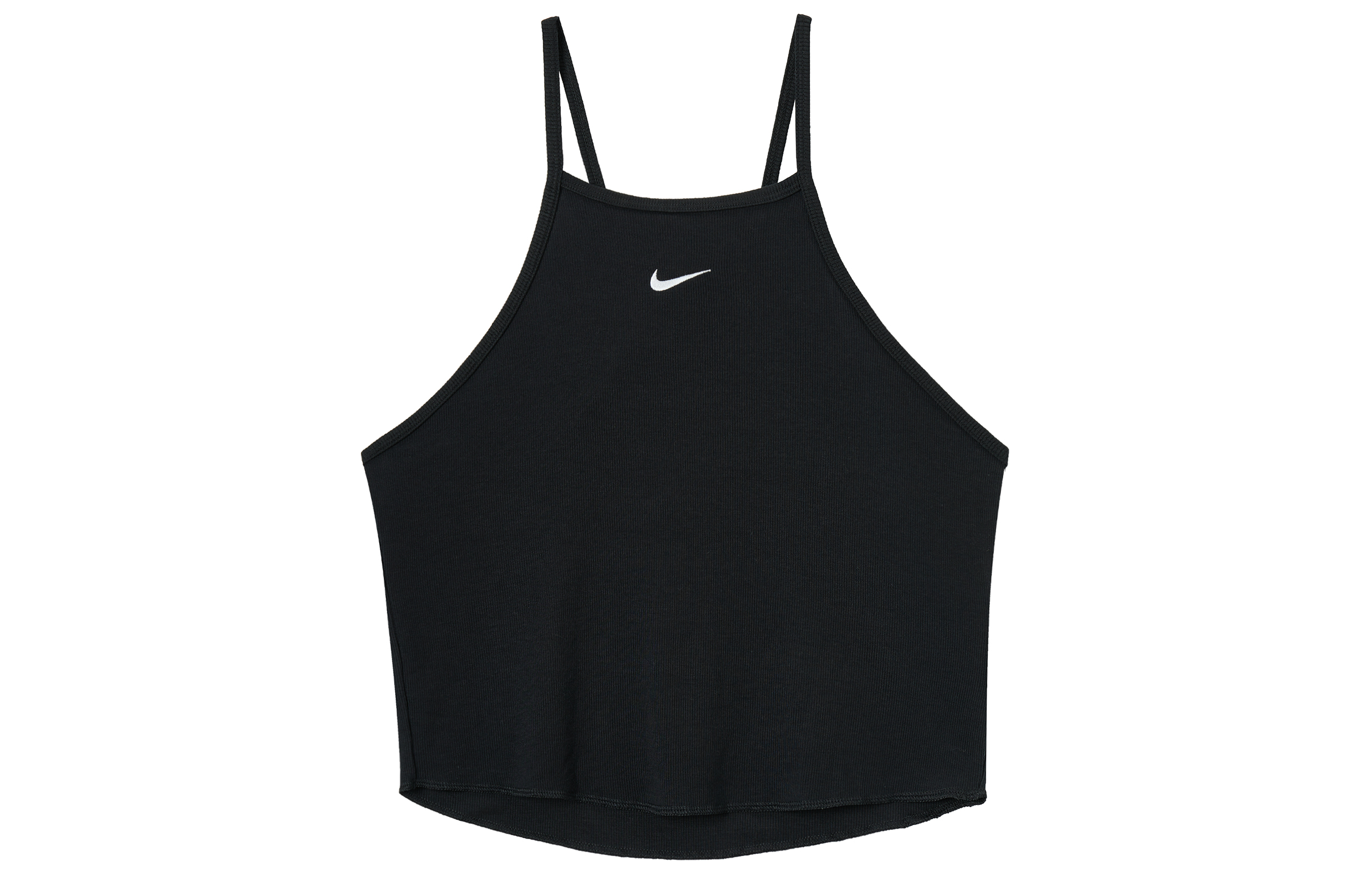 (Women) Nike Sportswear Essentials Black Ribbed Tank Top DV7961-010