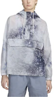 (Women) Nike Sportswear Grey Water-Resistant Wave-Print Jacket DV7937-015 (Women) Nike Sportswear Grey Water-Resistant Wave-Print Jacket DV7937-015