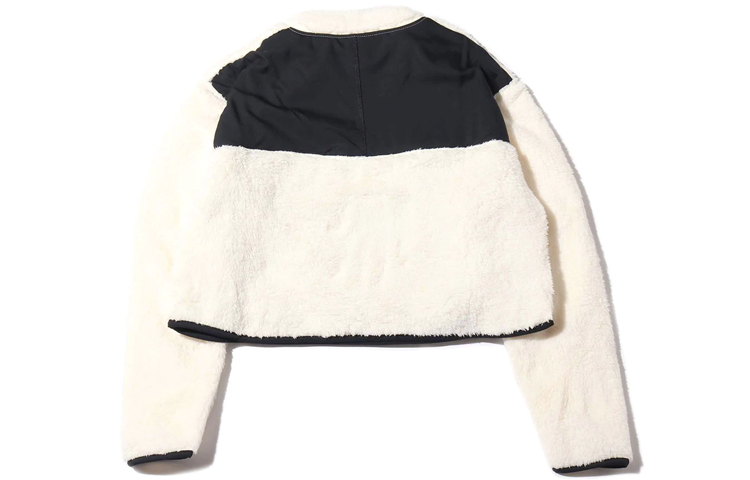 (Women) Nike Sportswear Half-Zip Knit Cropped Jacket White CJ6283-110 圖 3