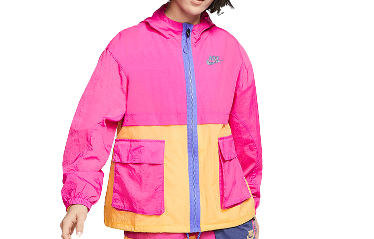 Order (W) Nike 運動 Icon Clash 戶外夾克 火粉色休閒外套 CJ2296-601