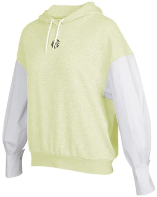 (Women) Nike Sportswear Icon Clash Retro Hoodie Ice Green Yellow Pullover DD5053-303 Buy (Women) Nike Sportswear Icon Clash Retro Hoodie Ice Green Yellow Pullover DD5053-303