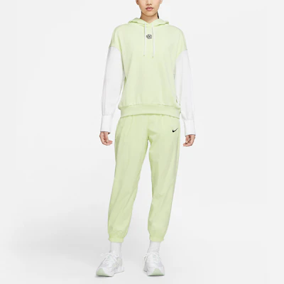 (Women) Nike Sportswear Icon Clash Retro Hoodie Ice Green Yellow Pullover DD5053-303 Lookbook (Women) Nike Sportswear Icon Clash Retro Hoodie Ice Green Yellow Pullover DD5053-303