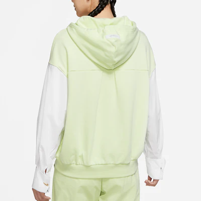 (Women) Nike Sportswear Icon Clash Retro Hoodie Ice Green Yellow Pullover DD5053-303 Purchase (Women) Nike Sportswear Icon Clash Retro Hoodie Ice Green Yellow Pullover DD5053-303