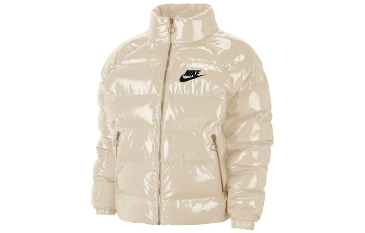 Order (W) Chaqueta Acolchada Nike Sportswear Icon Clash Relleno Sintético Blanco Crema. CU6713-140