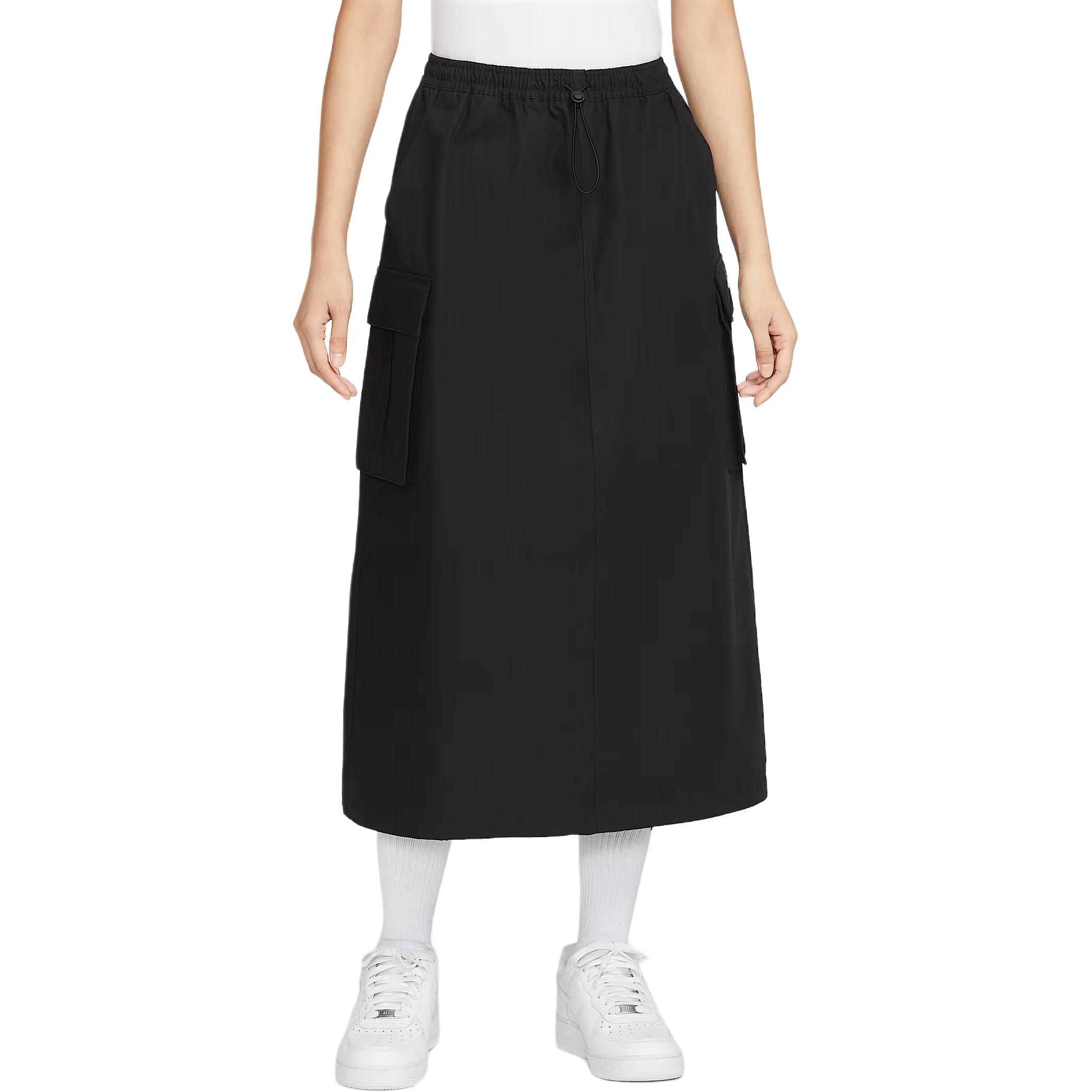 (Women) Nike Sportswear Loose Fit Solid Casual Maxi Dress. HV2497-010