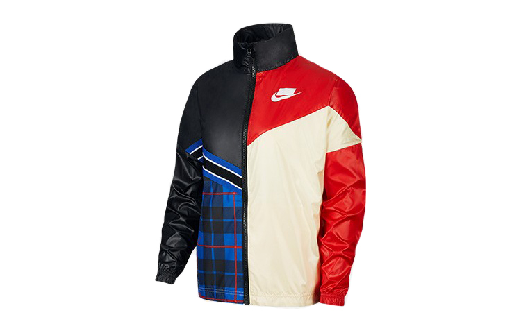 (Women) Nike Sportswear NSW Retro Colorblock Woven Track Jacket for Women Multicolor BV4738-010