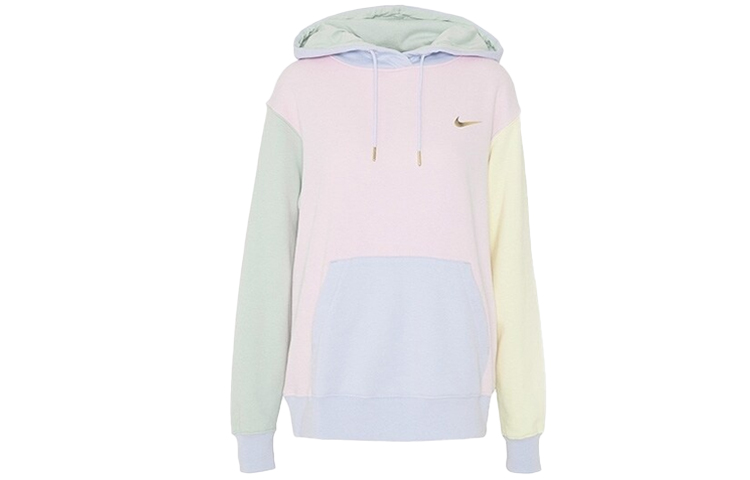 (Women) Nike Sportswear Pastel Colorblock Retro Hoodie Pink DA1416-663
