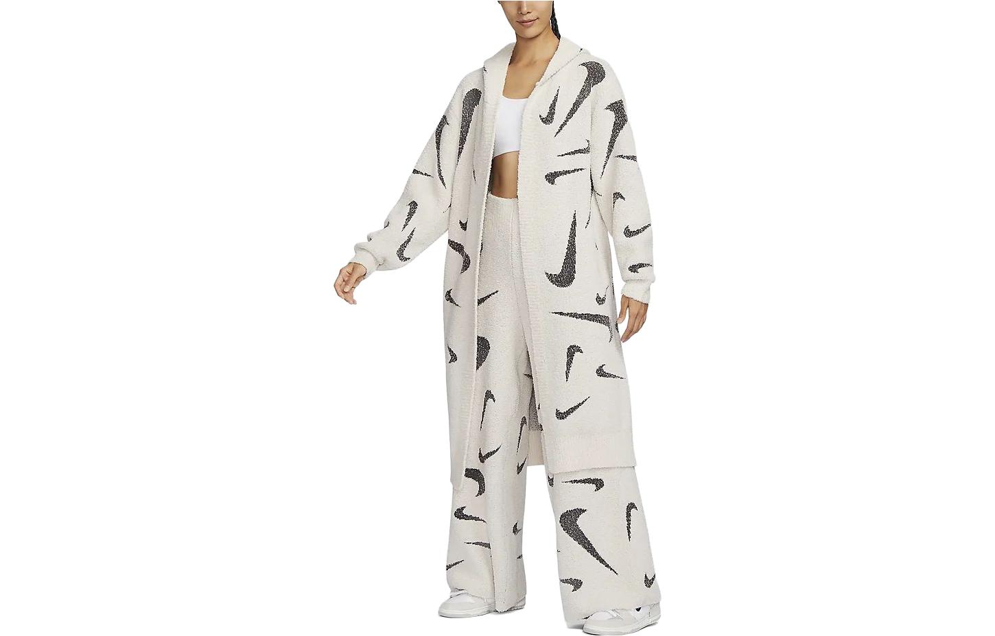 Order (W) Nike Sportswear Phoenix Cozy Bouclé 長款針織連帽衫 淺紅木棕色 FD4283-104