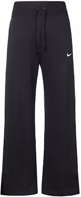 (Women) Nike Sportswear Phoenix Fleece Black Wide-Leg Knit Track Pants. DQ5616-010 Buy (Women) Nike Sportswear Phoenix Fleece Black Wide-Leg Knit Track Pants. DQ5616-010