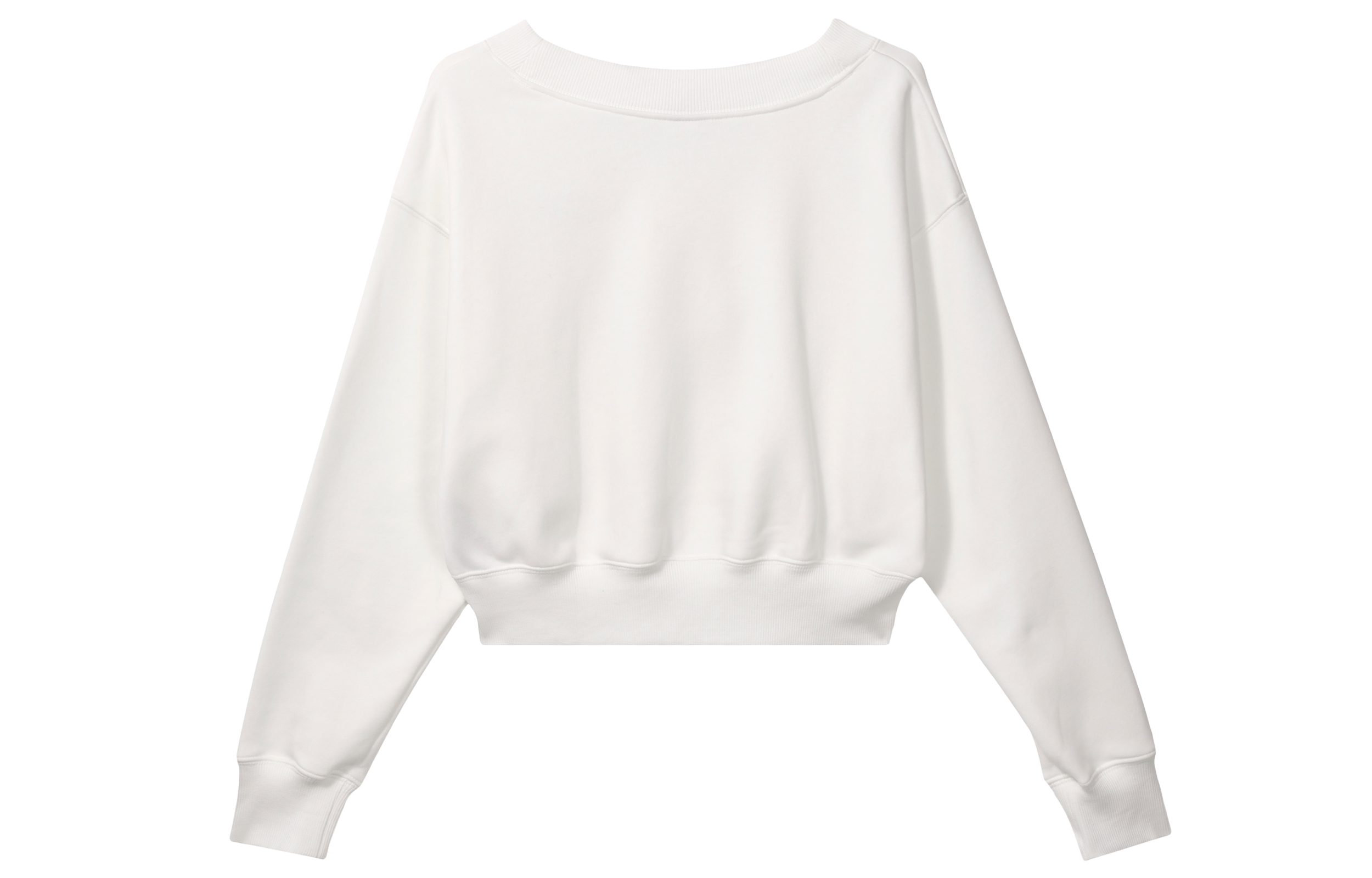 (Women) Nike Sportswear Phoenix Fleece V-Neck Embroidered Sweatshirt Sail White (W) FN3652-133 圖 3