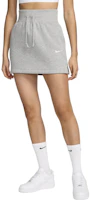 (Women) Nike Sportswear Phoenix Slim Fit Casual Skirt Dark Gray. FV6319-063 (Women) Nike Sportswear Phoenix Slim Fit Casual Skirt Dark Gray. FV6319-063
