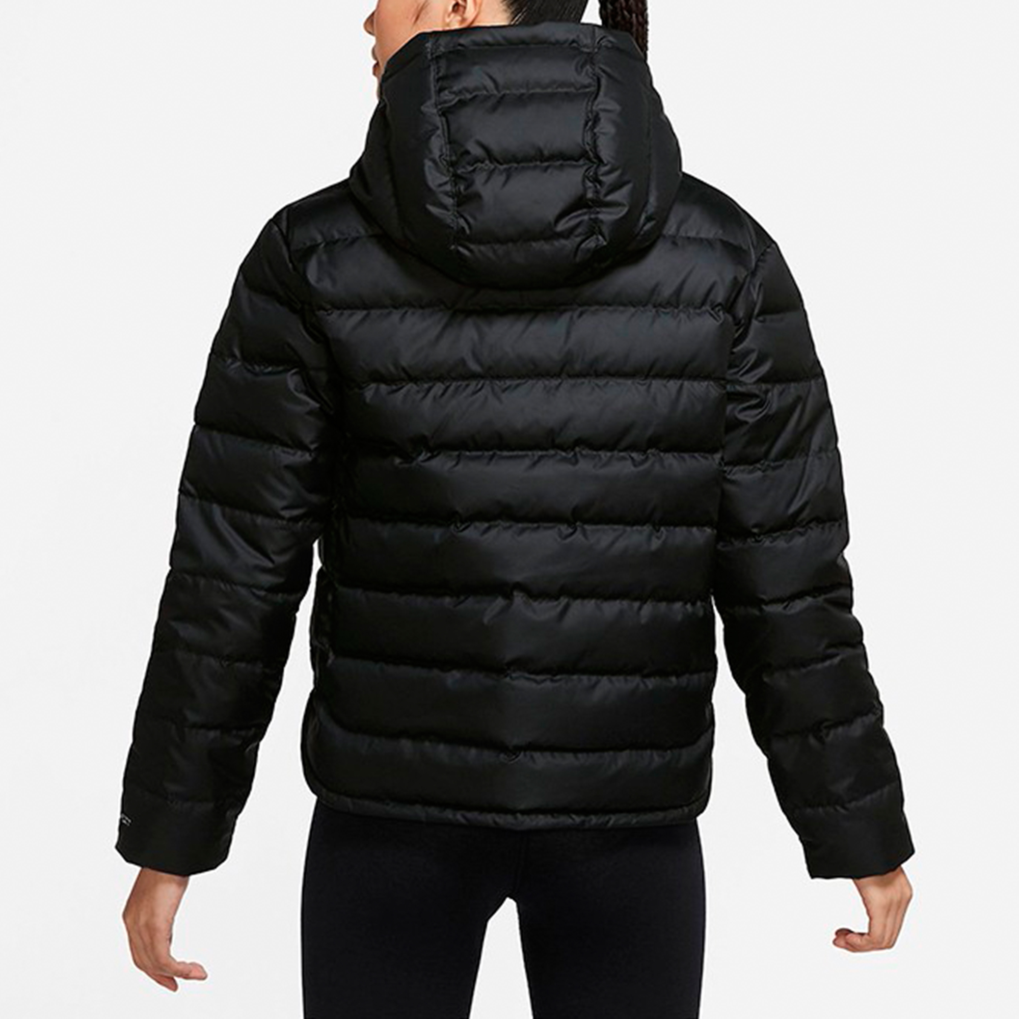 (Women) Nike Sportswear Quilted Down Jacket Winter Black Hoodie. DH4074-010 圖 5